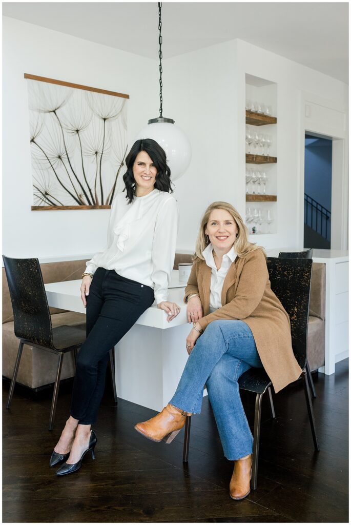 Brand Shoot Styling for Northern Virginia Realty Team Mary and Michele, photographed by Abby Grace Photography, Brand Shoot Styling by Katherine Bignon